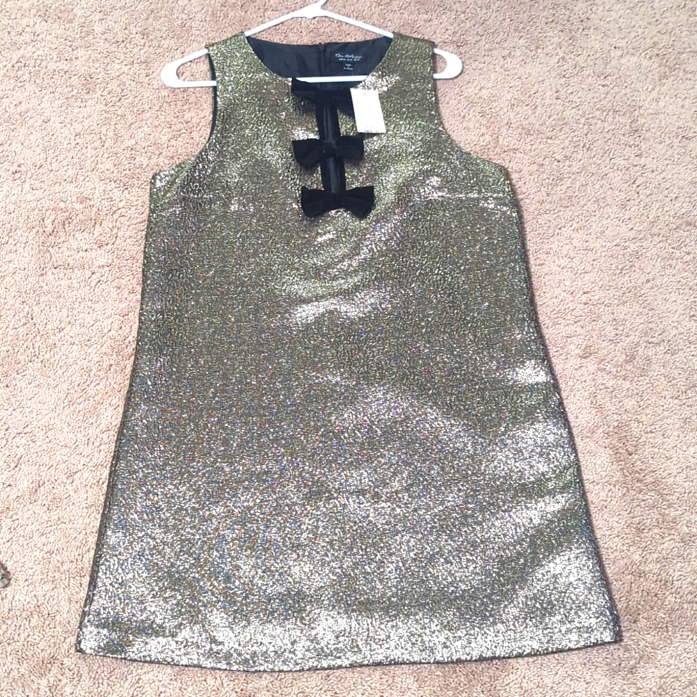 Miss Selfridge gold dress ❤️